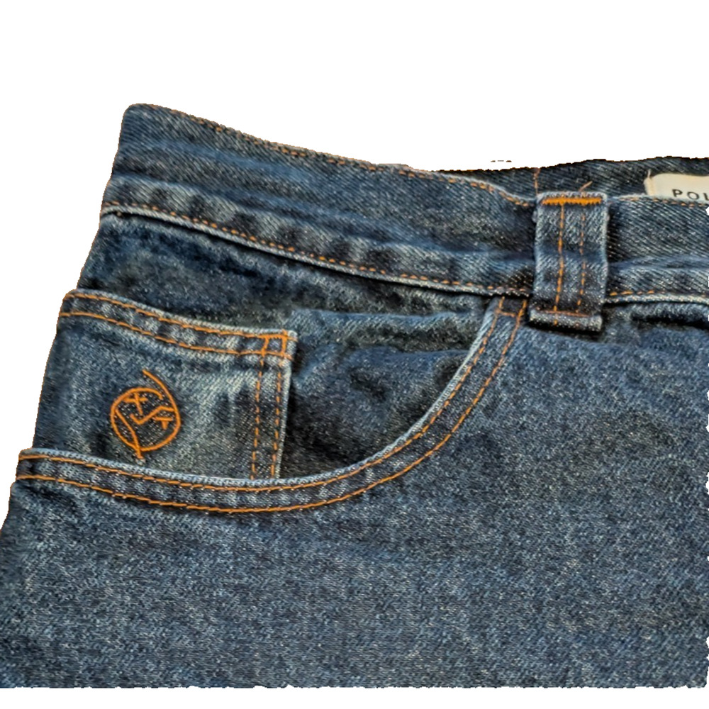 Polar Skate Company Big Boy Denim Jeans Men’s Medium 34×29 Skate Streetwear - Picture 5 of 16